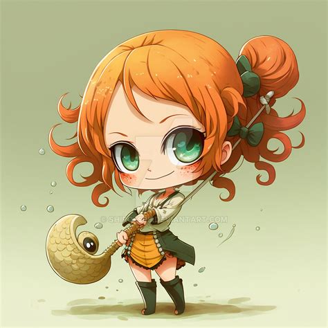 Chibi Nami From One Piece By Shiroe999 On Deviantart