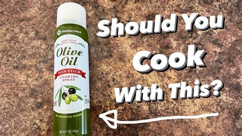 Members Mark Olive Oil Cooking Spray Review Youtube