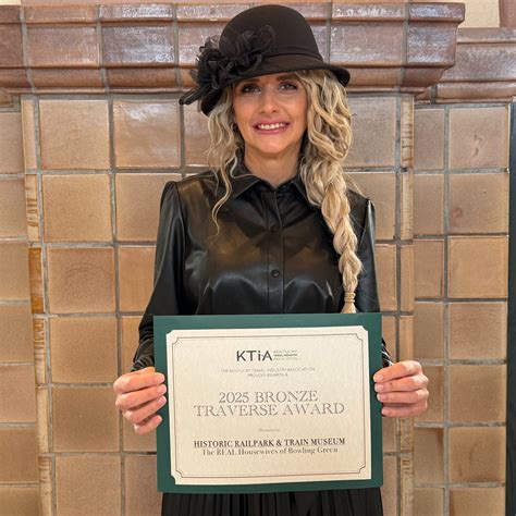 UnSeen BG Tours Earns Statewide KTIA Award - The Historic Railpark in