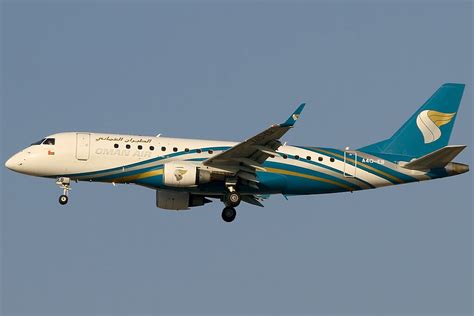 Oman Air Fleet Embraer 175 Details And Pictures