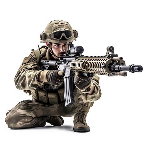 Premium Photo The Warriors Focus An Israeli Soldier Locks On Target