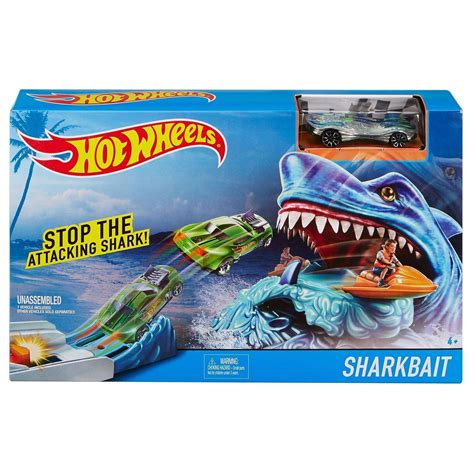 Hot Wheels Shark Bait Play Set Hot Wheels Playset Hot Wheels Track Builder