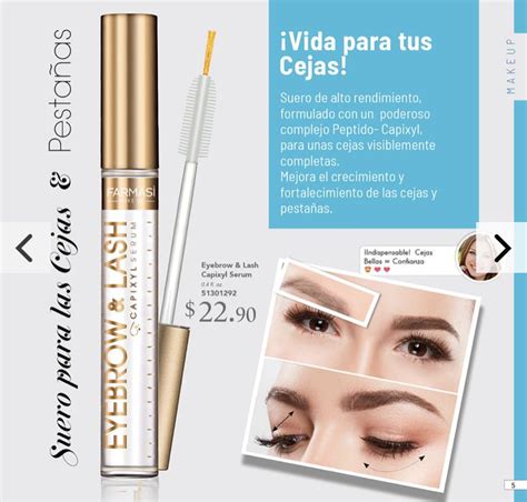 Farmasi Cejas Y Pesta As Lash Brow Serum Brow Serum Lashes