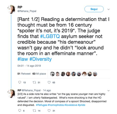 Regno Unito Un Giudice Ha Rifiutato L Asilo Ad Un Migrante Gay