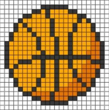 9 Easy Basketball Perler Beads Patterns For NBA Fans - DIY Crafts