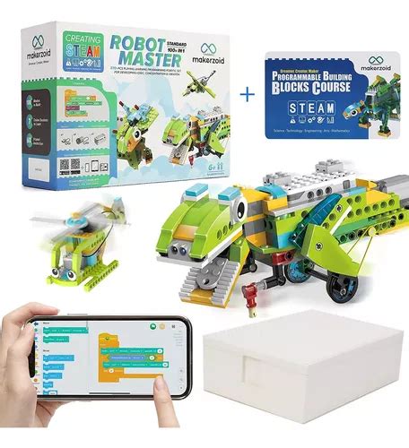 Makerzoid Kit De Robot De Codificación Robot Master | Cuotas sin interés