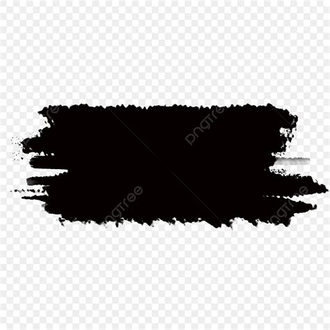 Dry Brush Stroke White Transparent Dry Brush Strokes Brush Clipart