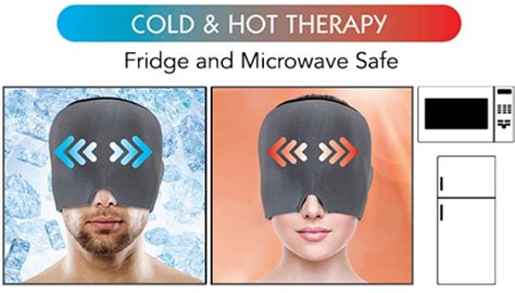Hot Cold Therapy Cap For Migraine Relief Pulsetv