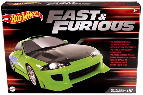 Buy Hot Wheels Cars Fast Furious Pack Of Scale Iconic Cars