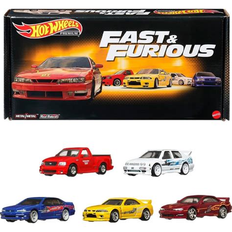 Hot Wheels FAST FURIOUS Premium Bundle 5 Pack 2024 HKF08 Toy Avenue