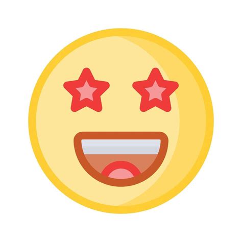 Get This Creative Excitement Emoji In Modern Style 45345830 Vector Art