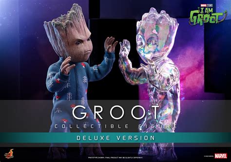 Hot Toys Lan A Baby Groot De Cm Dos Curtas Eu Sou Groot Universo Marvel
