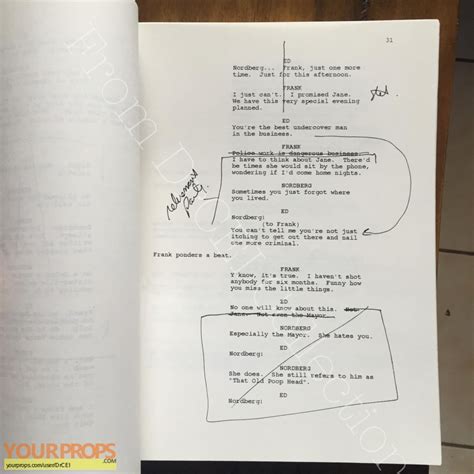 Naked Gun 33 1 3 The Final Insult Producer S Copy Of Script Original Prod Material