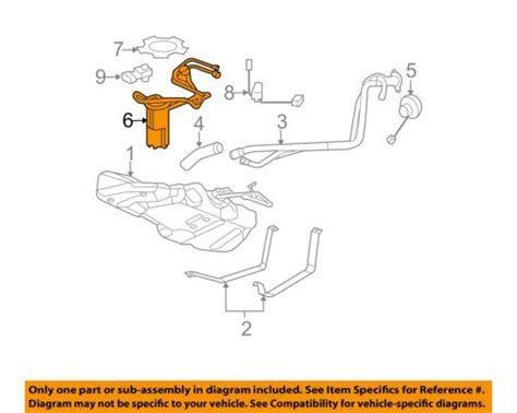 Chevrolet Gm Oem 06 09 Hhr Fuel Pump 19208967 Ebay