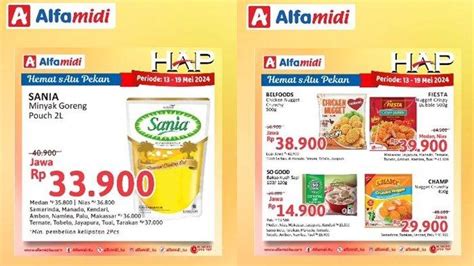 Katalog Promo Alfamidi Hari Ini Mei Minyak Goreng Sania Hingga