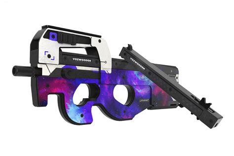 Деревянный пистолет-пулемет VozWooden Active P90 Небула (Стандофф 2 ...