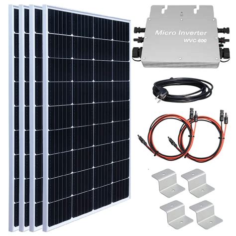 Boguang Balkon Kraftwerke Kit 400w 800w Solarmodule Mit 300w 600w