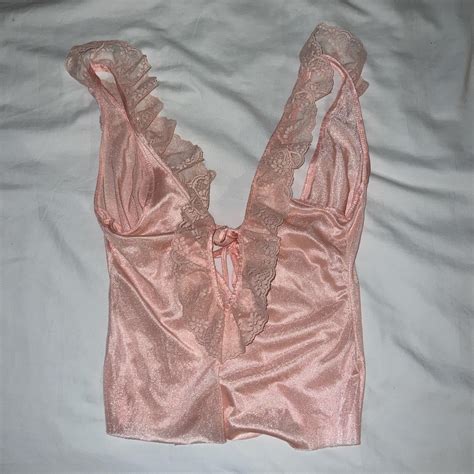 Vintage S Style Lingerie Silk Cami Top I Think It Depop