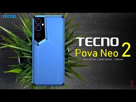 Tecno Pova Neo 2 Price, Official Look, Design, Specifications, 7000mAh ...