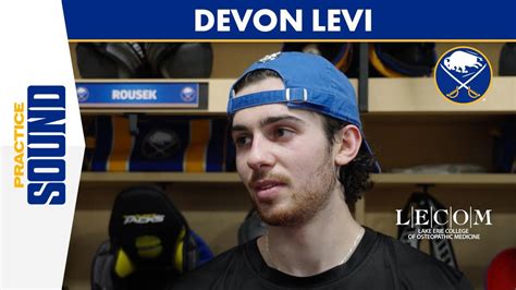 Levi After Practice | Buffalo Sabres