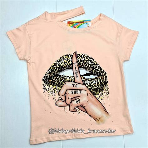 ‼ Хвостики ‼ Скидка -50% ‼ Модные футболки для стильных девочек ...