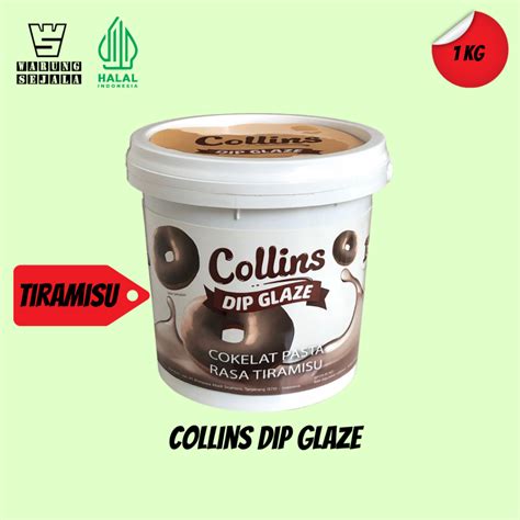 Jual Collins Dipglaze 1kg Coklat Collins Collins 1kg Glaze Collins