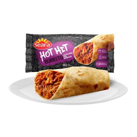 Burrito Hot Hit De Costela Barbecue Seara 100g Sonda Supermercado Delivery