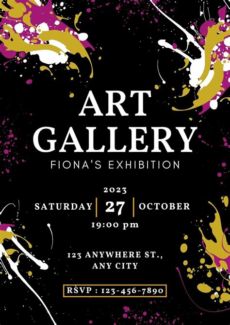box exhibition invitation ideas