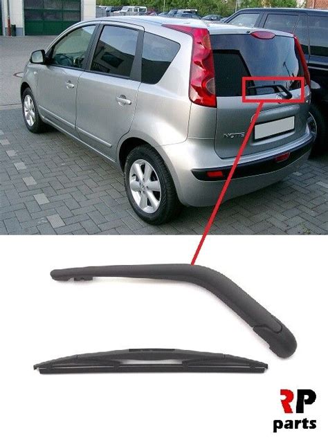Für Nissan Note E11 2006 - 2009 Neu Hinten Scheibenwischer Arm mit ...