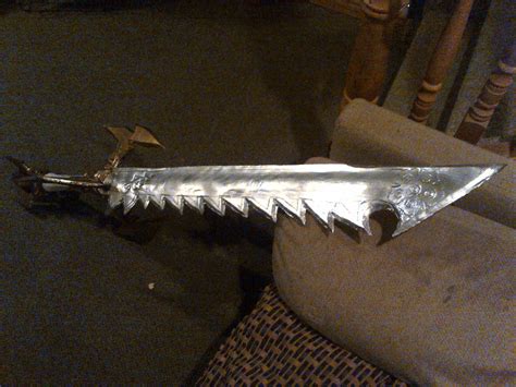Lord Shredder Costume Sword By Mongrelman On Deviantart
