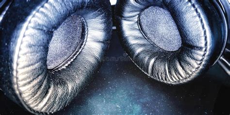 Close Up Isolated High Quality Headphones Stock Image Image Of