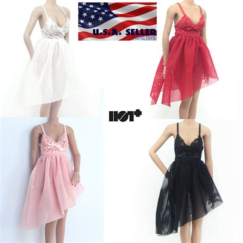 1 6 Lace Lingeries Dress For 12 PHICEN TBLeague Hot Toys Female Figure USA EBay