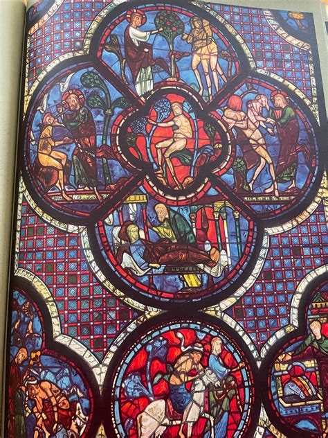 1947 Good Samaritan Chartres Cathedral Stained Glass Etsy
