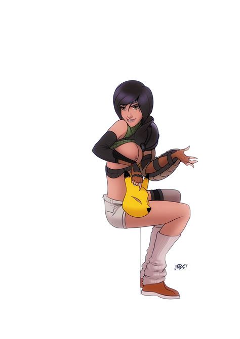Commissioned Yuffie Kisaragi Pin Up By Keatonking Hentai Foundry