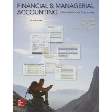 Hill Financial And Managerial Accounting
