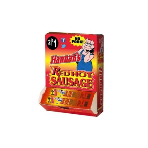 Hannah S No Pork Red Hot Sausage Box India Ubuy