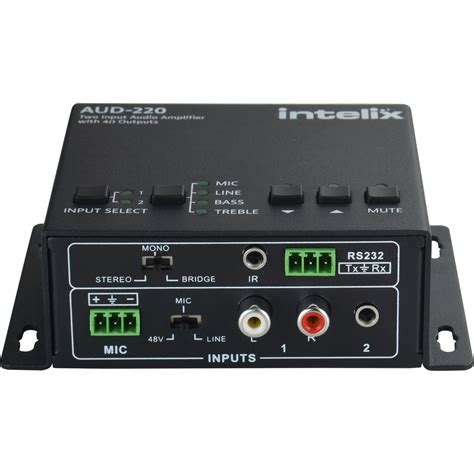 Amplifier With Mic Input