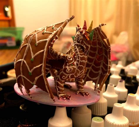 The Gingerbread Dragon 3dprintedtabletop