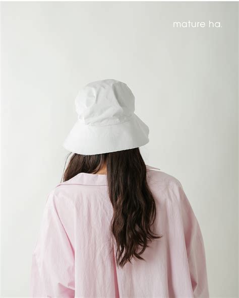 mature ha マチュアーハ ラミー コットン ステッチ ハット stitch hat mas fn iroma aranciato