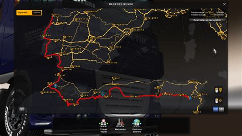 Mapa España Euro Truck Simulator 2 Mapa