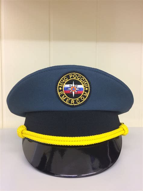 Фуражка МЧС повседневная модельная (пилот) из новой ткани ...