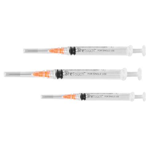 Feeltech Syringes Luer Lock With Safety Needle Pods Health
