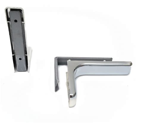 Invisible Concealed Shelf Support Bracket With Covers 120 180 240mm