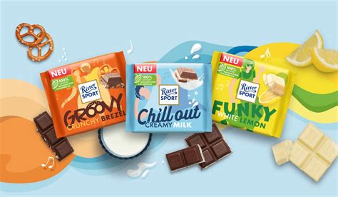 Ritter Sport: Neue Sorten fürs neue Jahr!