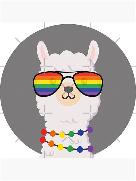 Lgbtq Gay Pride Llama Poster For Sale By Terevela Redbubble