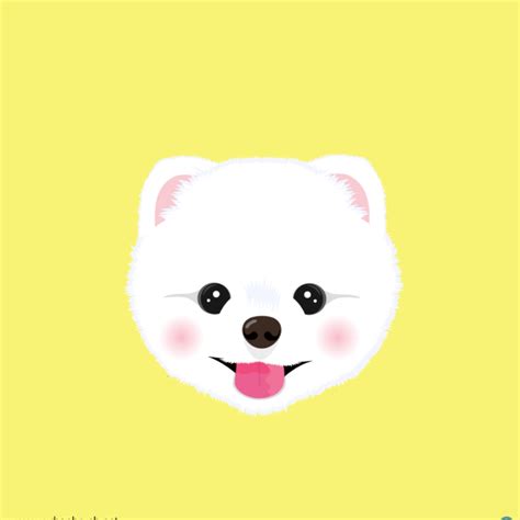 ai  dog face vector image urbanbrush