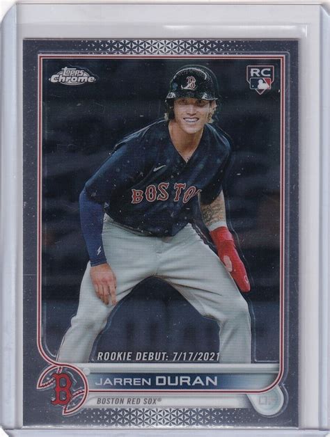 Topps Chrome Update Rc Jarren Duran Boston Red Sox Rookie Ge