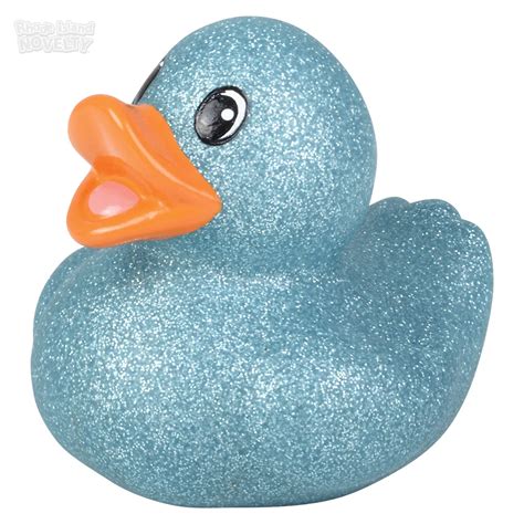 2 Glitter Rubber Ducky Assortment