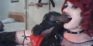 Denise DeWhore Deepthroat Dildo Urethral Toy Tnaflix