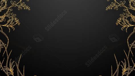 Elegant Black Backgrounds For Powerpoint